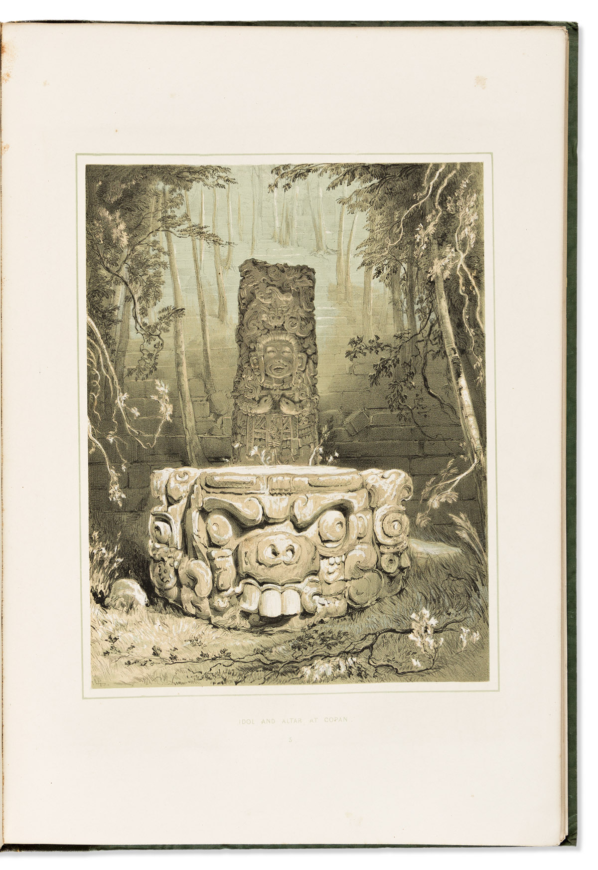 (MEXICO--PLATE BOOKS.) Frederick Catherwood. Views of Ancient Monuments in Central America, Chiapas and Yucatan.